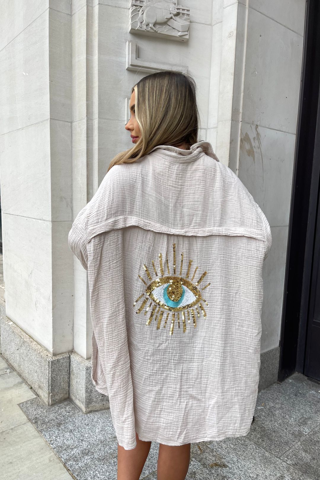 Giada – Kimono Brodert Oversize