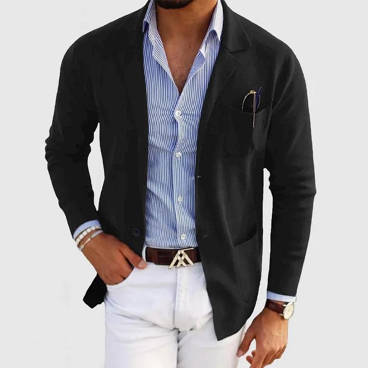 Noah – Elegant blazer med lommer for menn