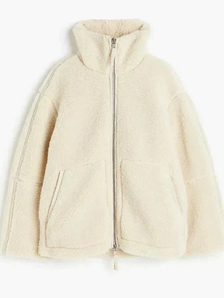 Daria – Frakk Teddy Oversize