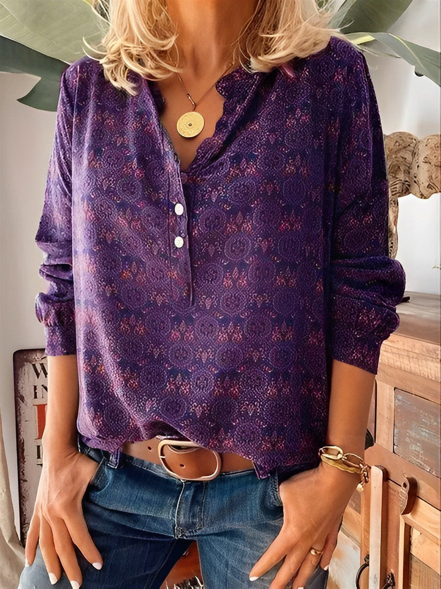 Adelinde – Luftig Vintage-Sommer-Topp