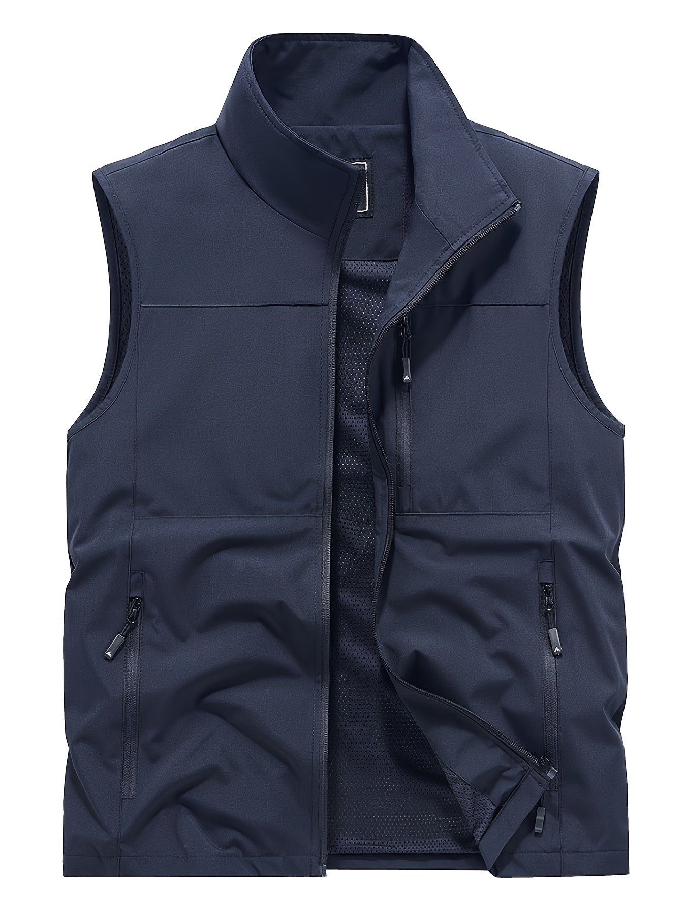 Enrico – Vest med glidelåslommer