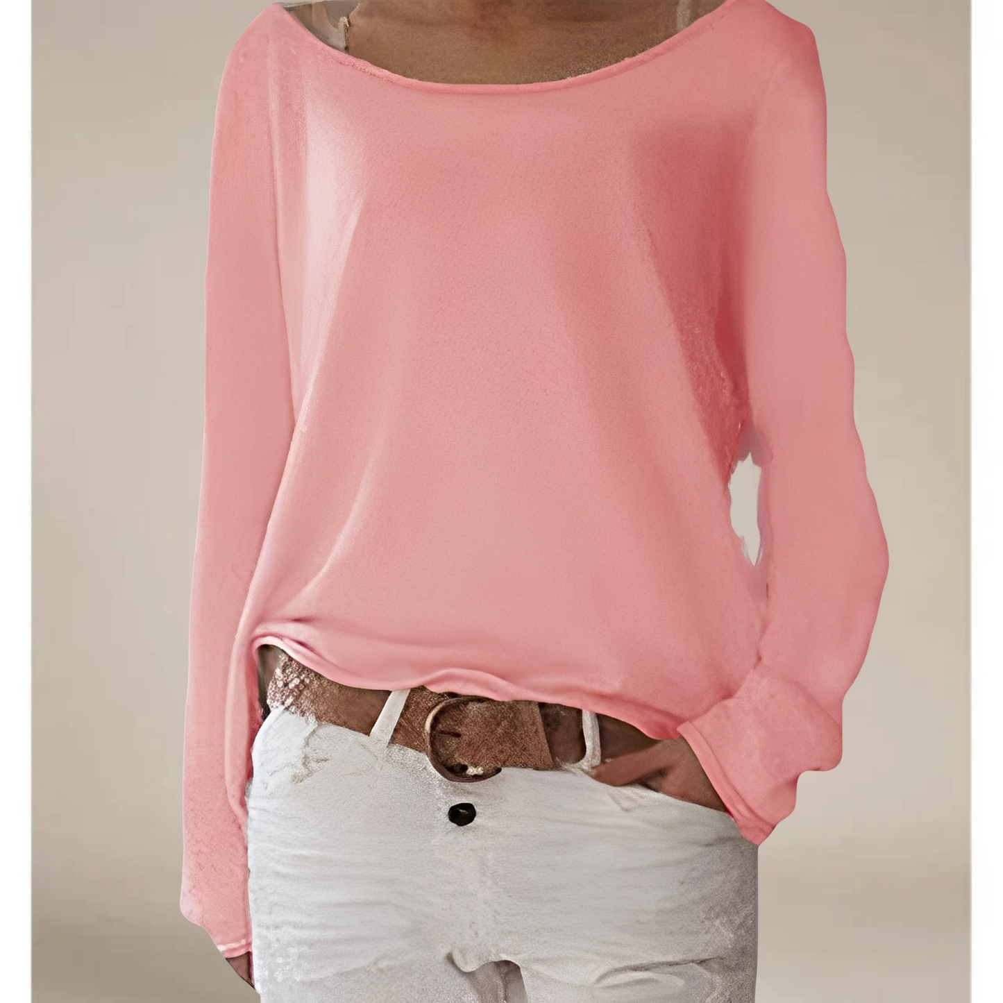 Alexa – Lett Rundhals-Feinstrikkegenser