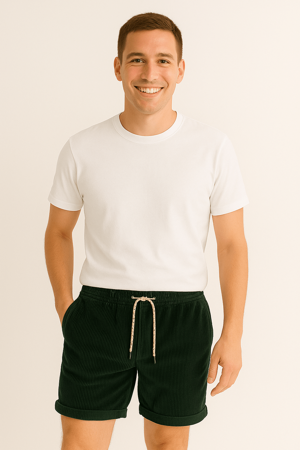 Georg – Cord-Shorts i Retro-Look