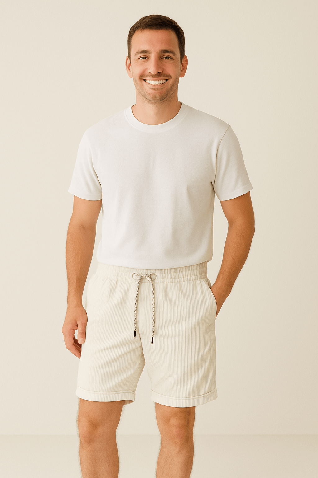 Georg – Cord-Shorts i Retro-Look