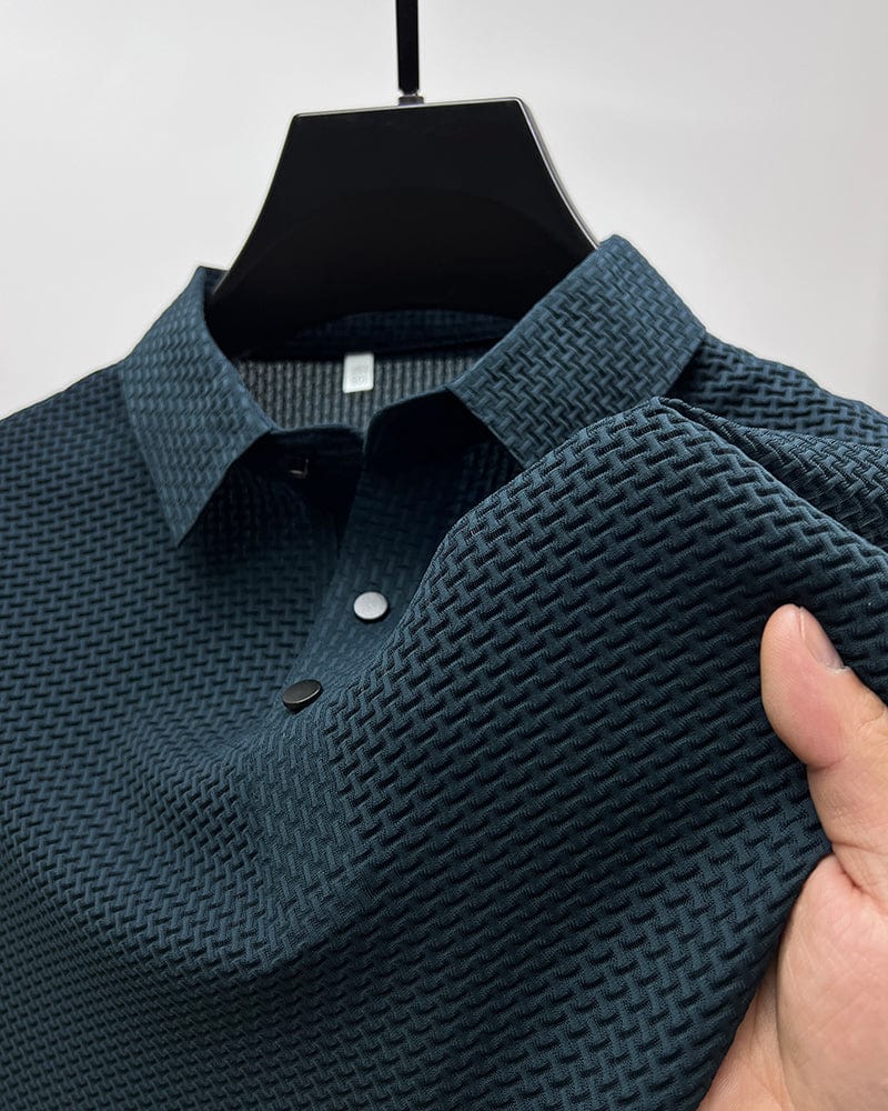 Morten – Strukturert Polo-Skjorte