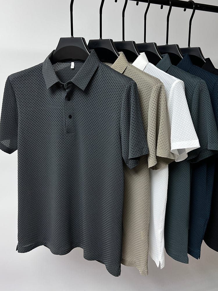 Morten – Strukturert Polo-Skjorte