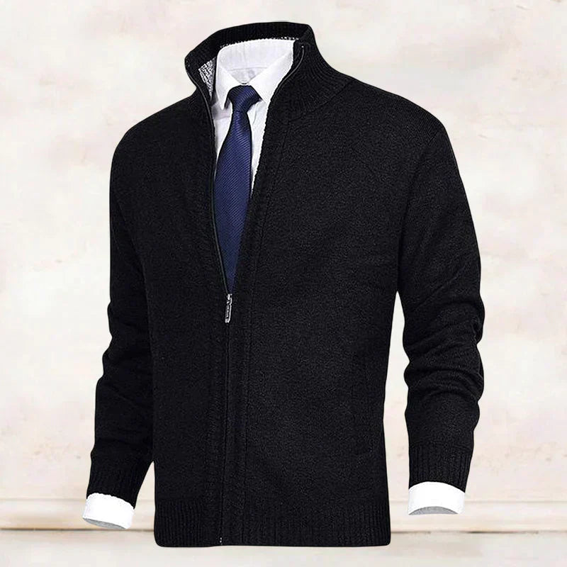 Saber – Cardigan med Ståkrage