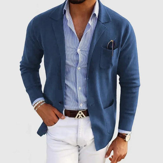 Noah – Elegant blazer med lommer for menn
