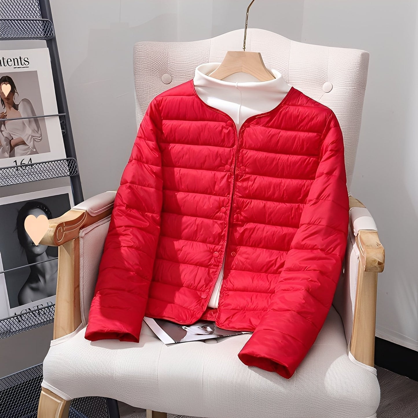 Ramona - Tilfeldig, lett dunjakke for damer