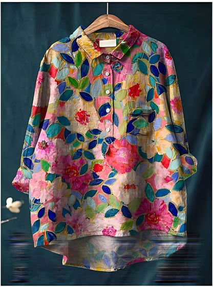 Gwenaël - Klassiske skjorter med lange ermer for kvinner