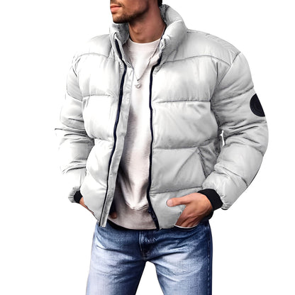 Keaton - Stilfulle, vattert dunjakke for herrer