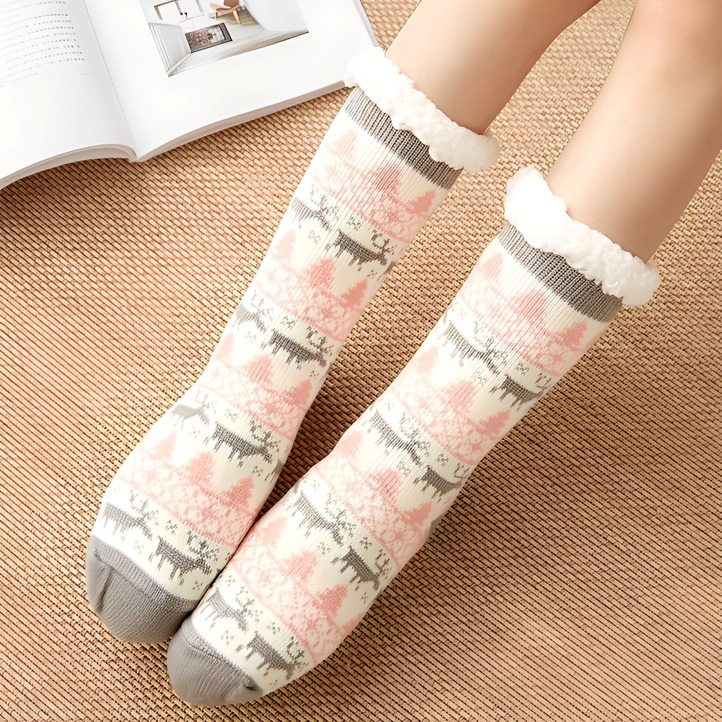 Karissa - Varme, tykke husokker for damer