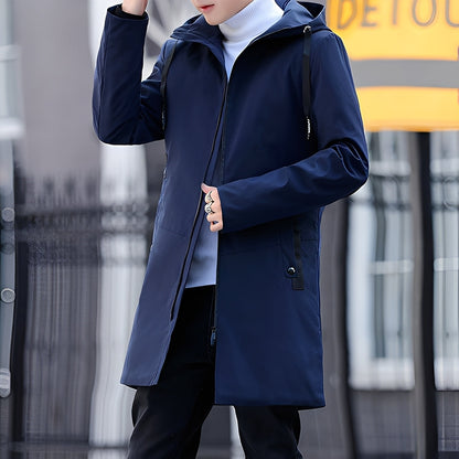 Derren - Tilfeldig, lett jakke med hette for herrer