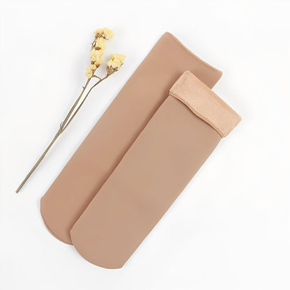 Marina - Tykke unisex-sokker av fløyel