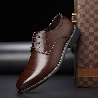 Beckham - Formelle Sko med Snøring i Brogue-Stil for Menn