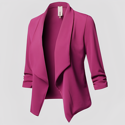 Jolie - Trendy Plissee-Blazer for Damer