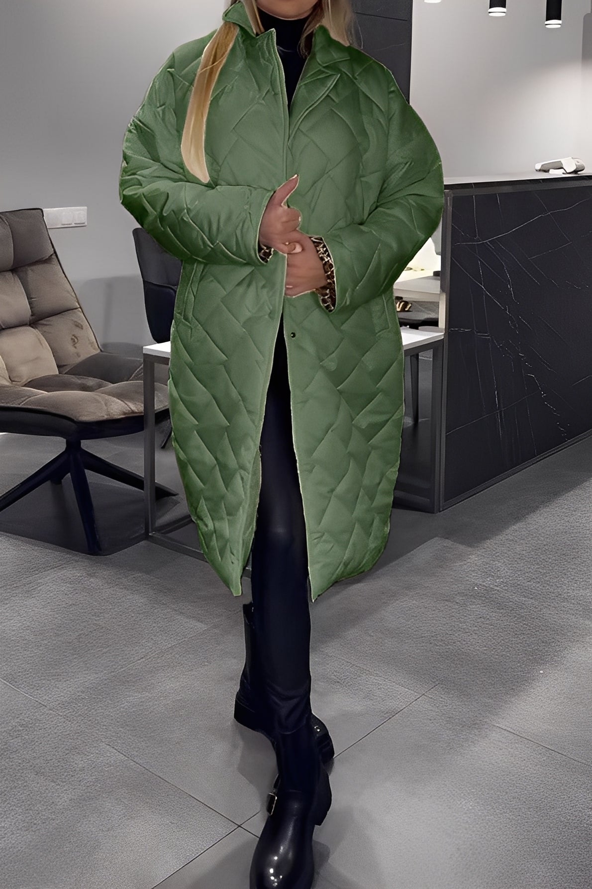 Beverly - Stilfulle, løst sittende dunjakke for damer