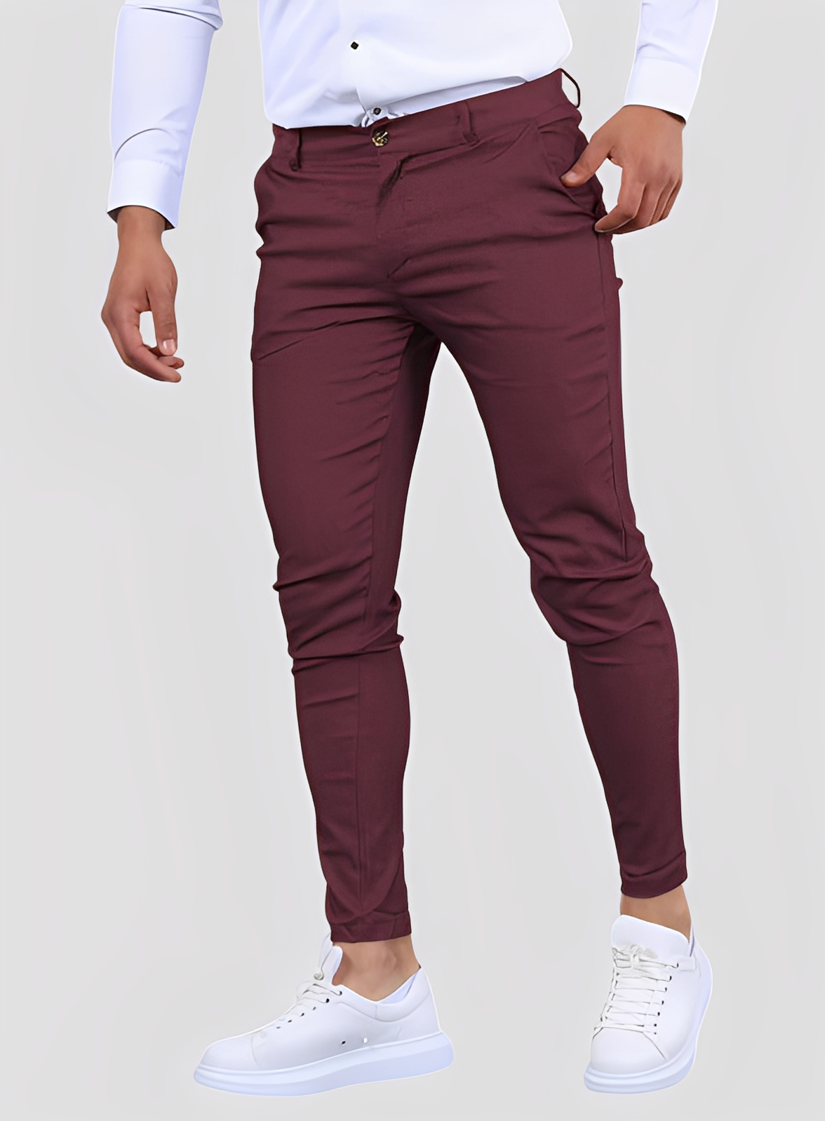 Reynard - Formelle, strekk skinny-bukse for herrer