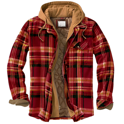 Denzil - Uformell flanelljakke med ruter for menn