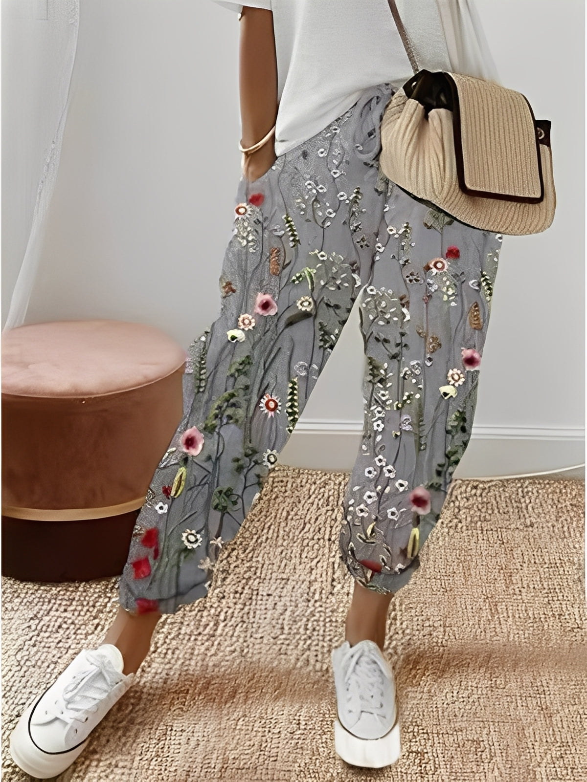 Amélia - Elegant bukse i bomull for kvinner