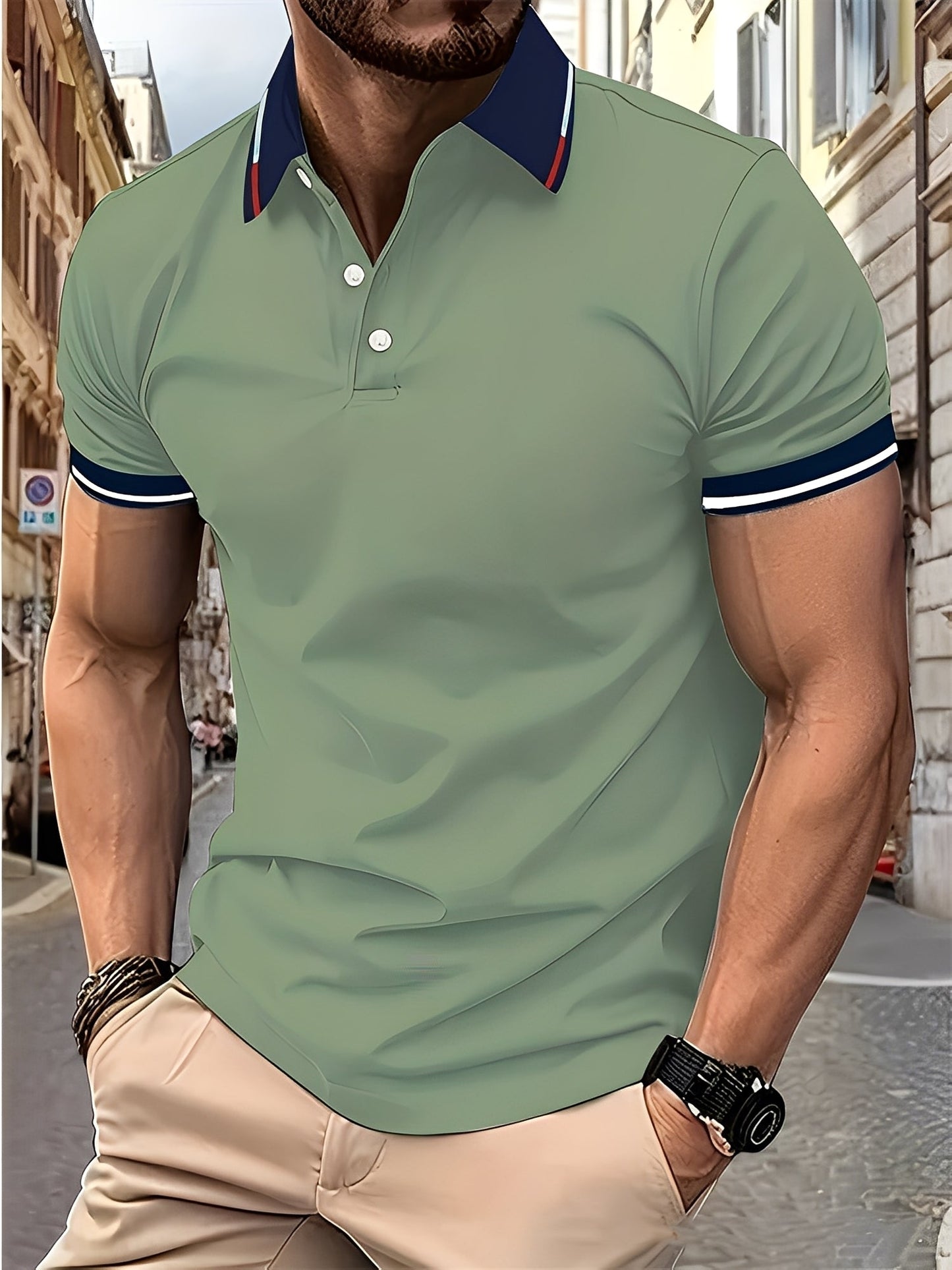 Raymund - Stilig Poloskjorte for Herrer