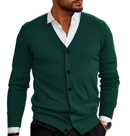 Bradley - Løs, enkel cardigan for herrer