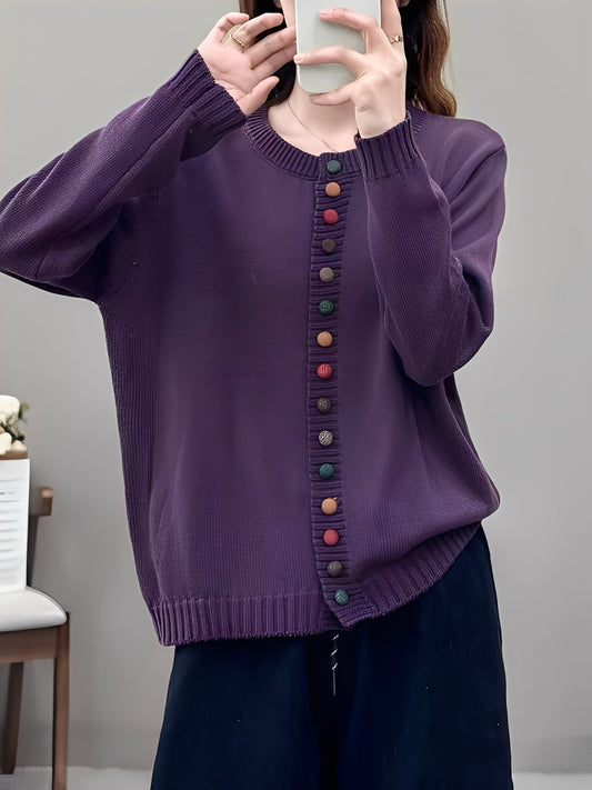 Rhonda - Stilfulle, lette strikkejakke for damer