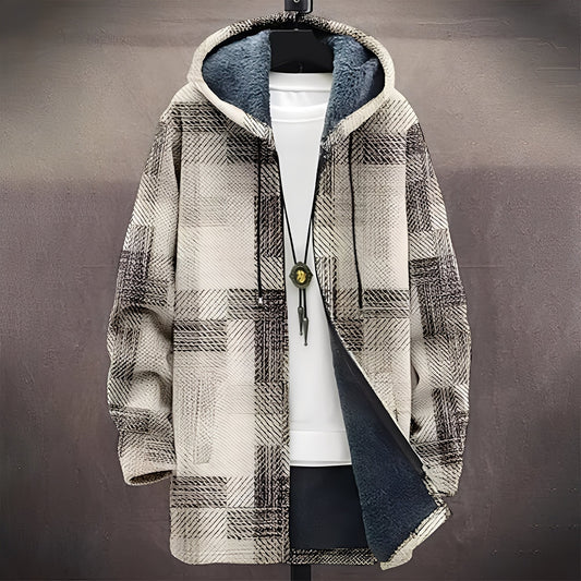 Wiley - Stilig, allsidig frakk med trykk for herrer