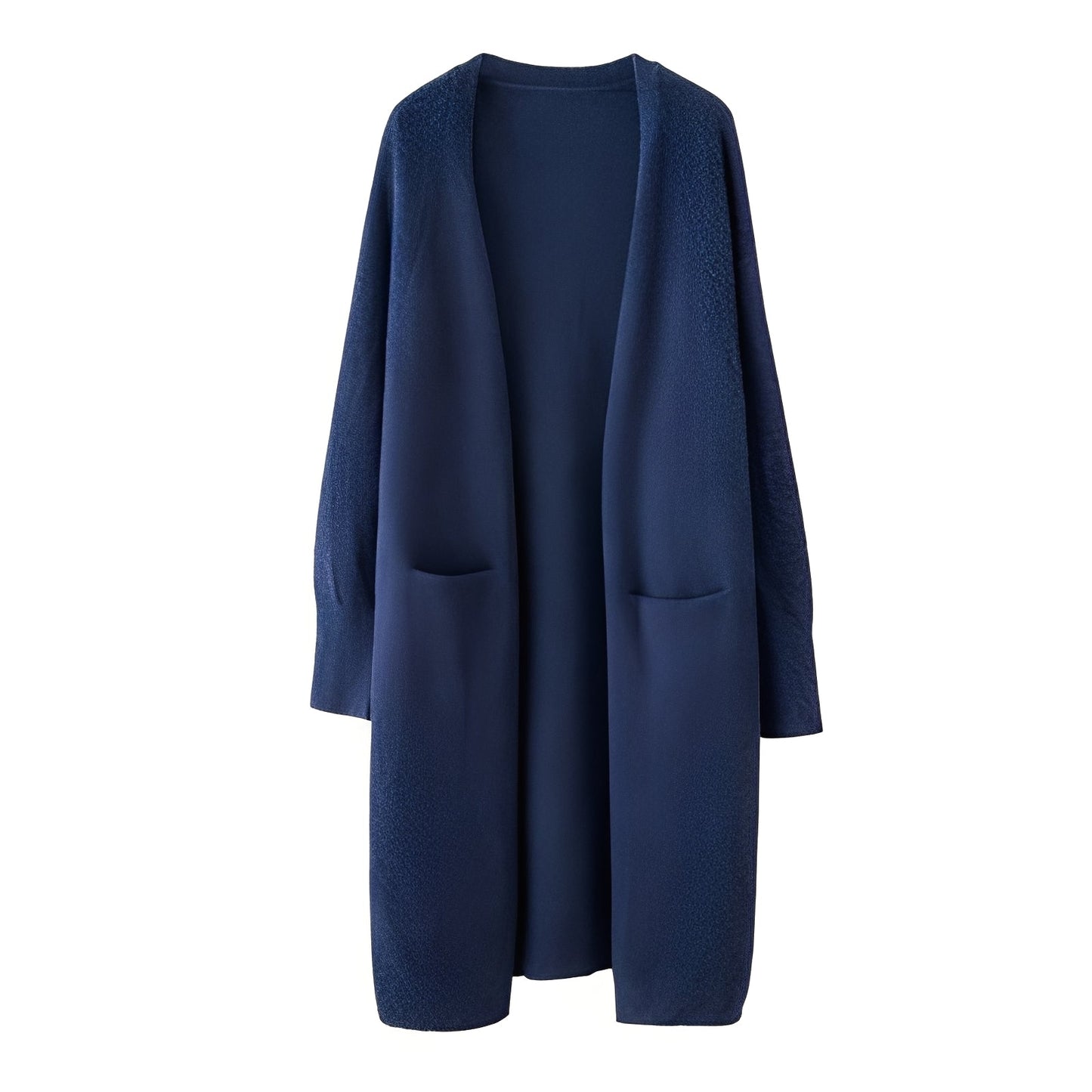 Claudie - Lang klassisk cardigan for kvinner