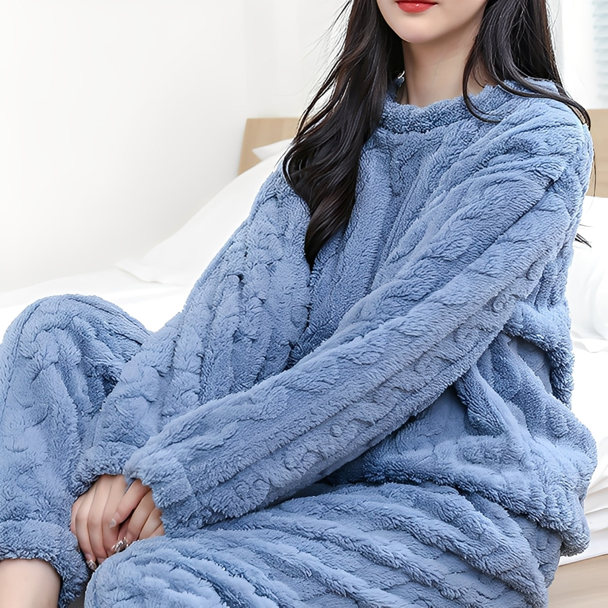 Kilie - Koselig, komfortabel todelt fleece-sett for damer