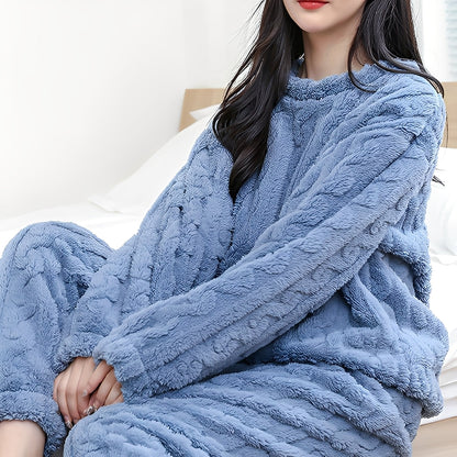 Kilie - Koselig, komfortabel todelt fleece-sett for damer