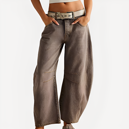 Celestine - Klassiske Jeans med bred snitt for damer