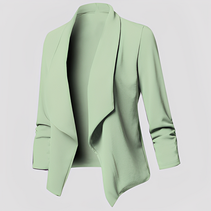 Jolie - Trendy Plissee-Blazer for Damer