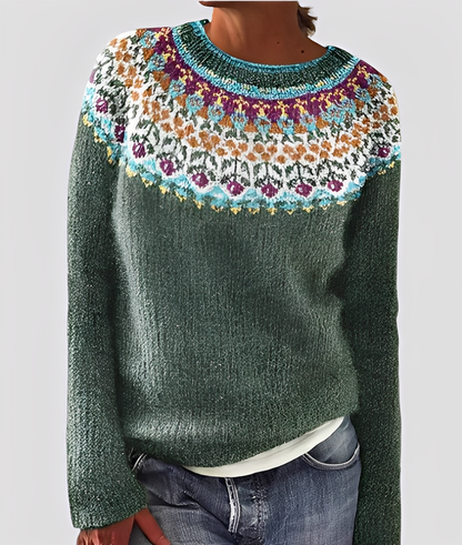 Christal - Stilig, løst snittet ullgenser for damer