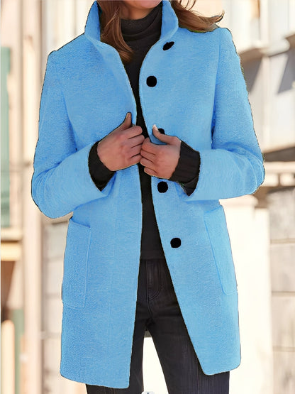 Michele - Vindtett ullfrakk for damer