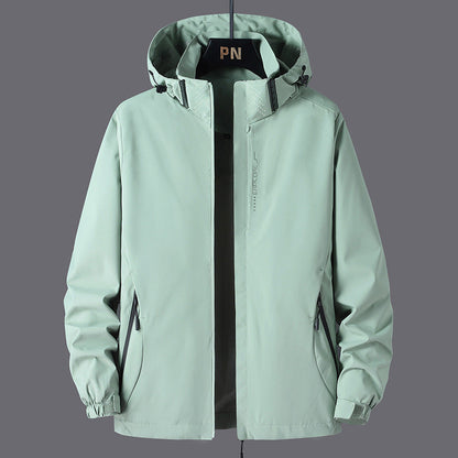 Reece - Elegant unisex-jakke med hette
