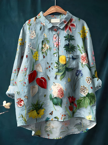 Gwenaël - Klassiske skjorter med lange ermer for kvinner