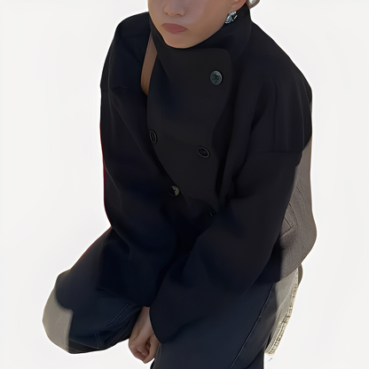 Carolyn - Elegant enkeltradet ulljakke for damer