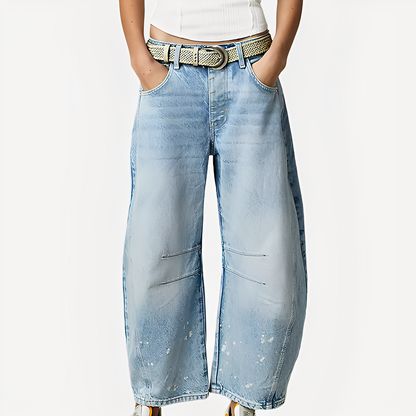 Celestine - Klassiske Jeans med bred snitt for damer