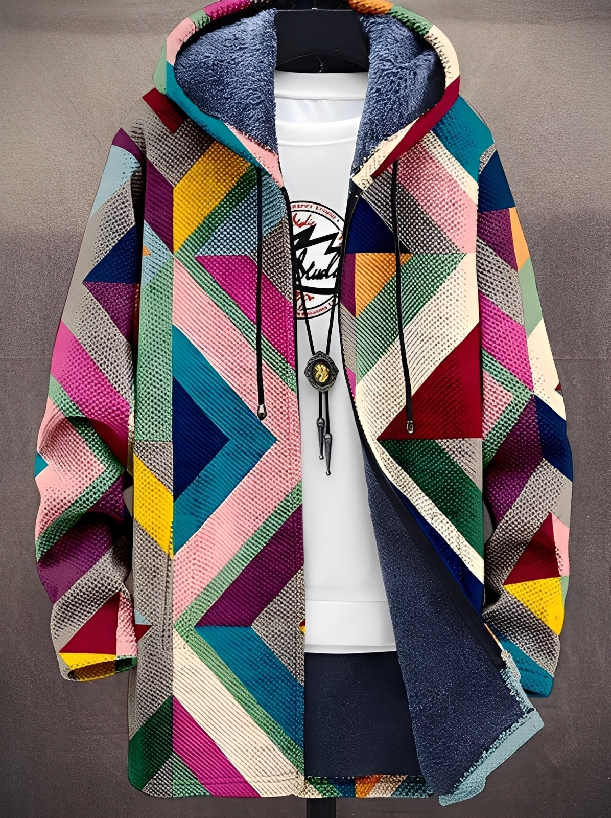 Oscar - Kunstnerisk, stilig hettegenser for herrer