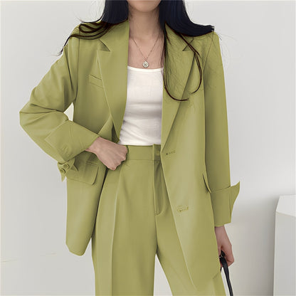 Alethea - Elegante sett med løs blazer og bukse for damer