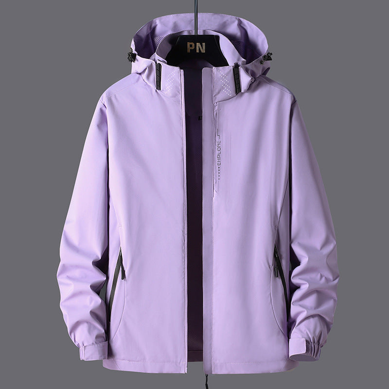 Reece - Elegant unisex-jakke med hette