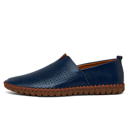 Neville - Stilige Lær-Slippers for Herrer