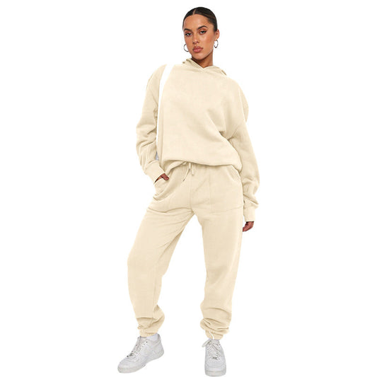 Minerva - Tilfeldig joggedress med hette for damer