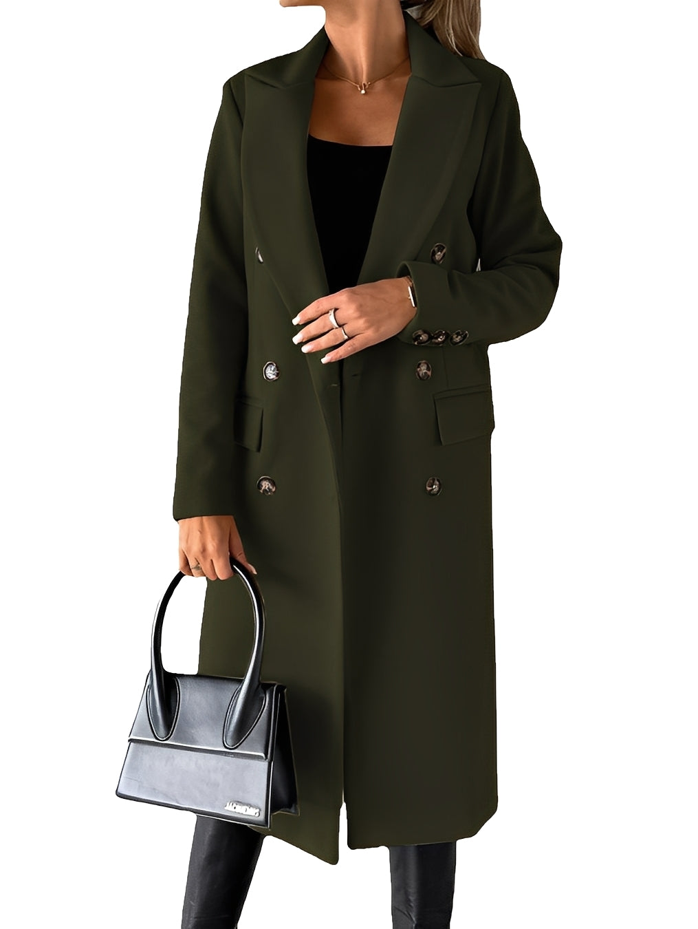 Rachelle - Formell, varm trenchcoat for damer