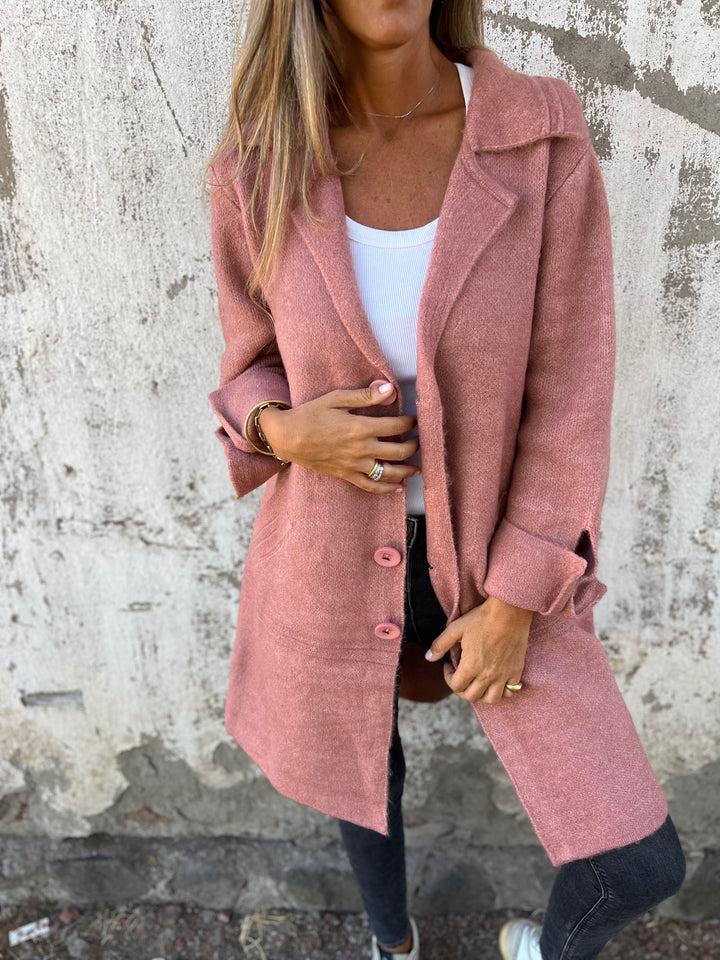 Diletta – Langer Strikkmantel