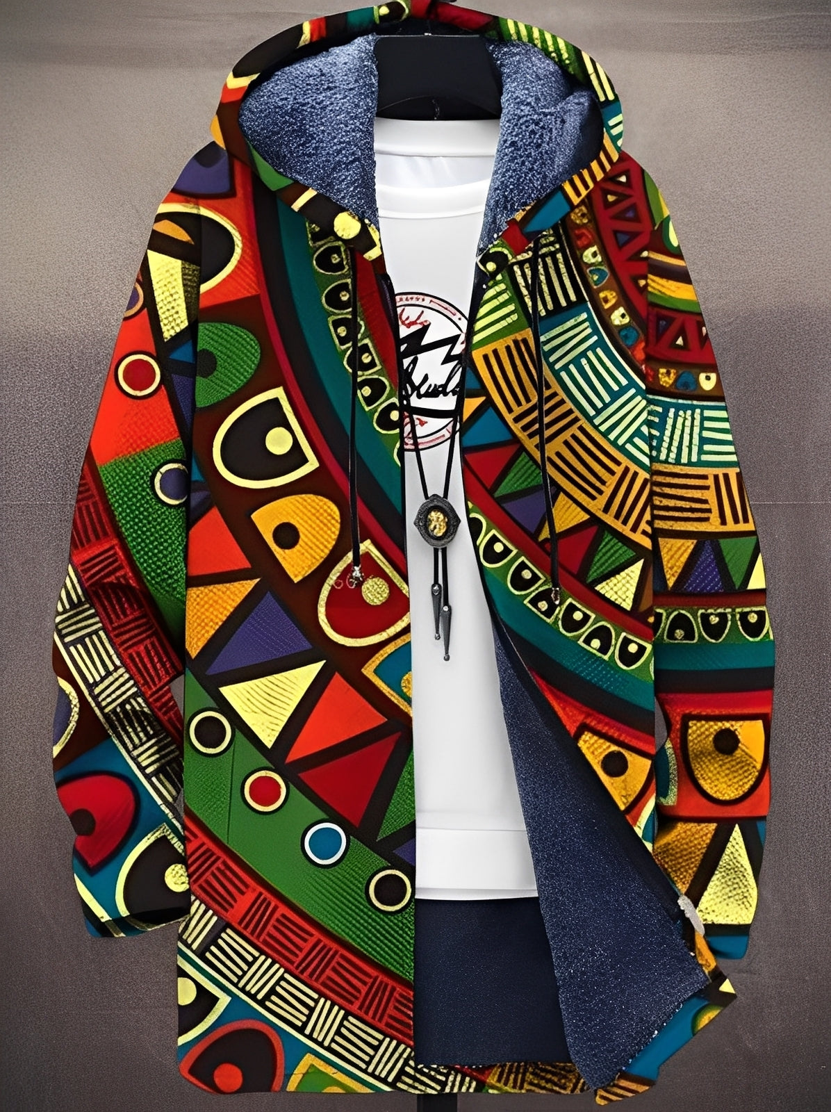 Oscar - Kunstnerisk, stilig hettegenser for herrer