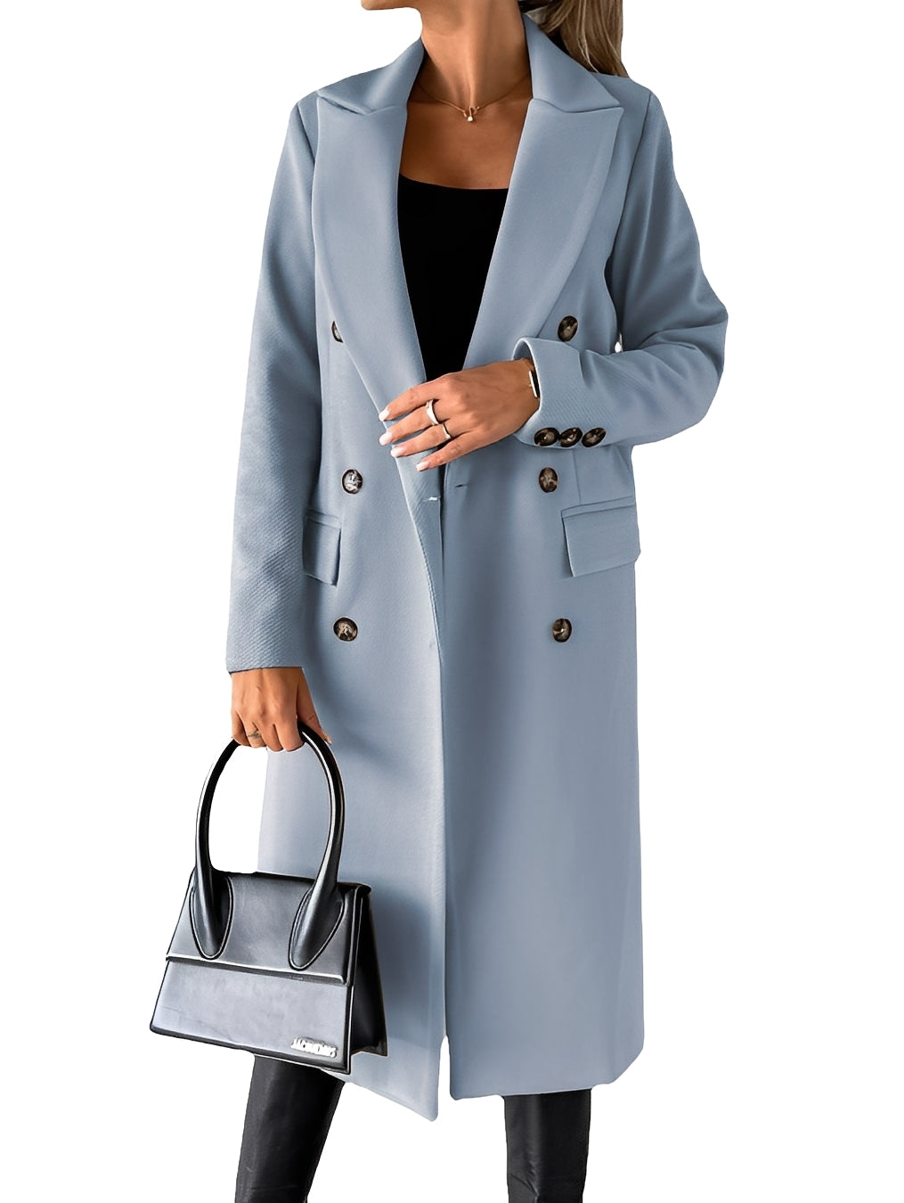 Rachelle - Formell, varm trenchcoat for damer