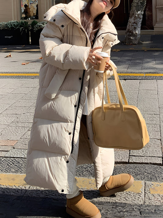 Hazel - Trendy lang hettejakke for damer