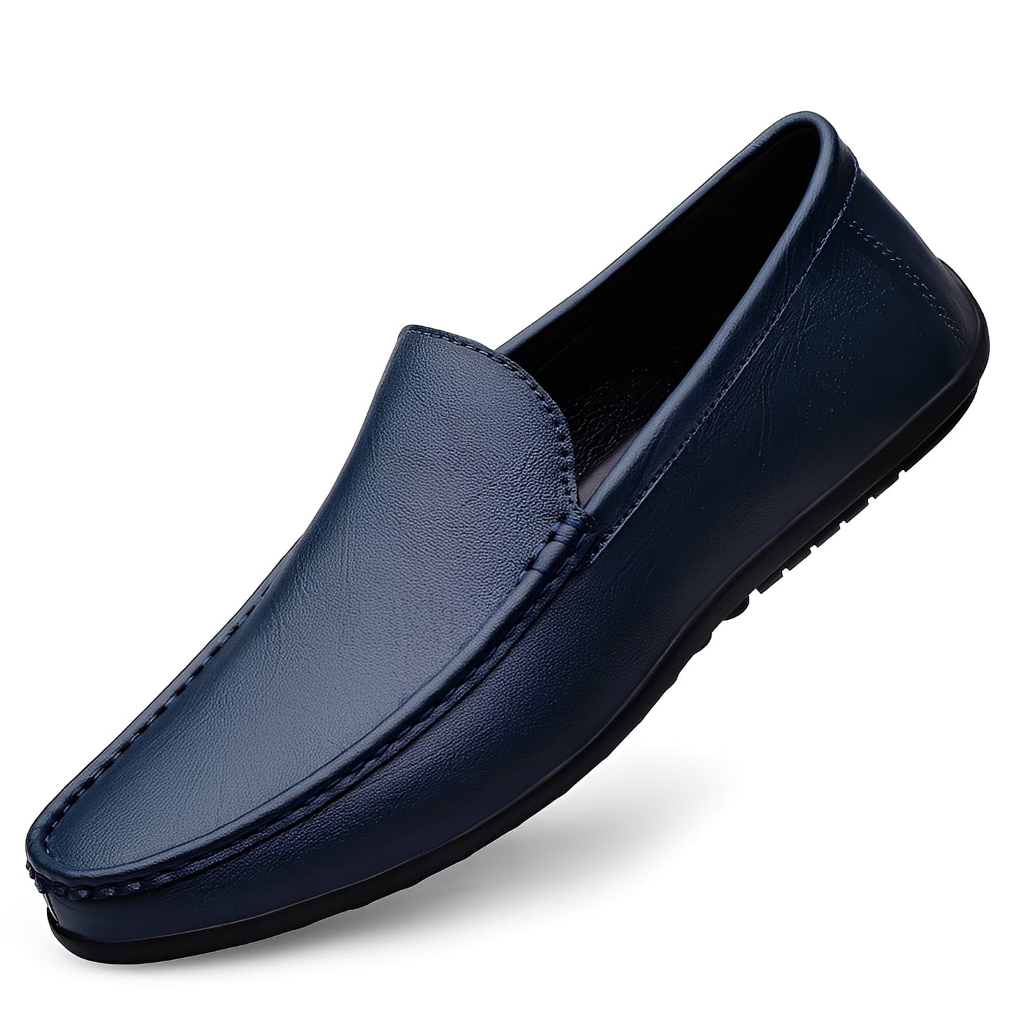 Seward - Tilfeldige, formelle lær-slippers for herrer